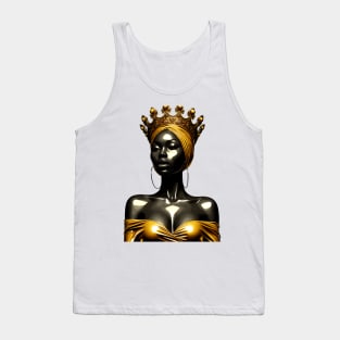 African Queen Crown Tank Top